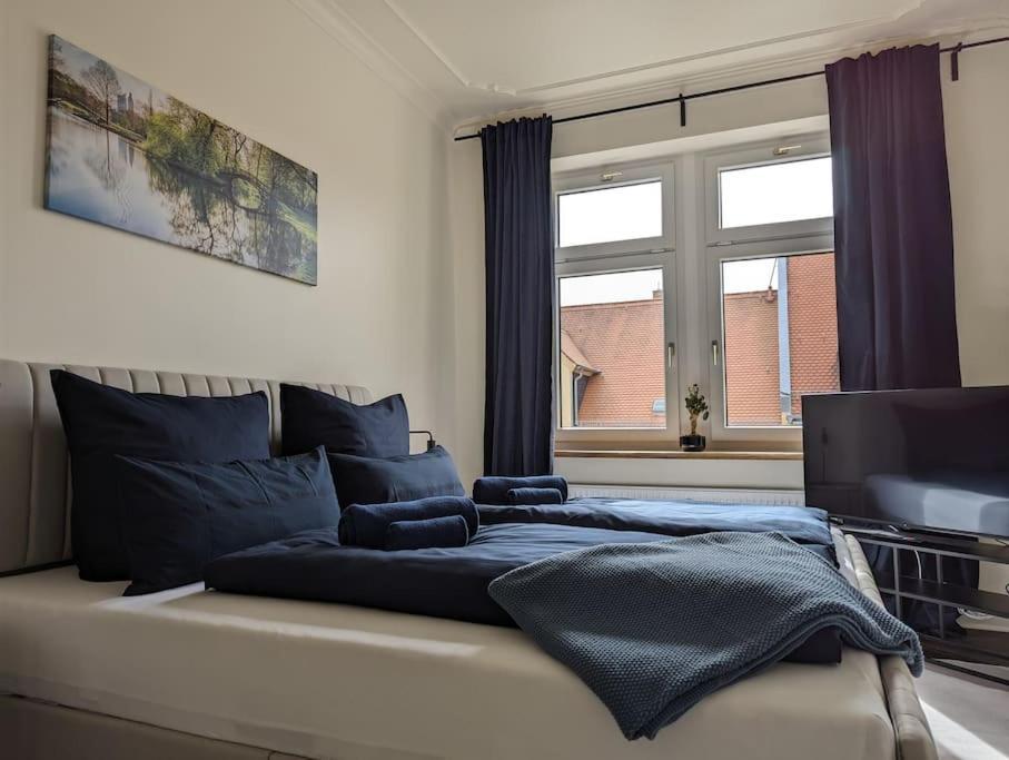 Vilipa-Apartments No.5 I Baumwollspinnerei I Kunstkraftwerk - 75M² I Balkon I Smart-Tv I Bad Mit Fussbodenheizung Leipzig Eksteriør billede