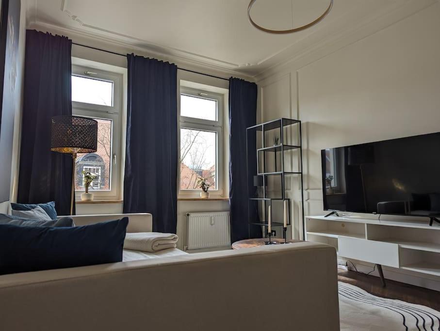 Vilipa-Apartments No.5 I Baumwollspinnerei I Kunstkraftwerk - 75M² I Balkon I Smart-Tv I Bad Mit Fussbodenheizung Leipzig Eksteriør billede